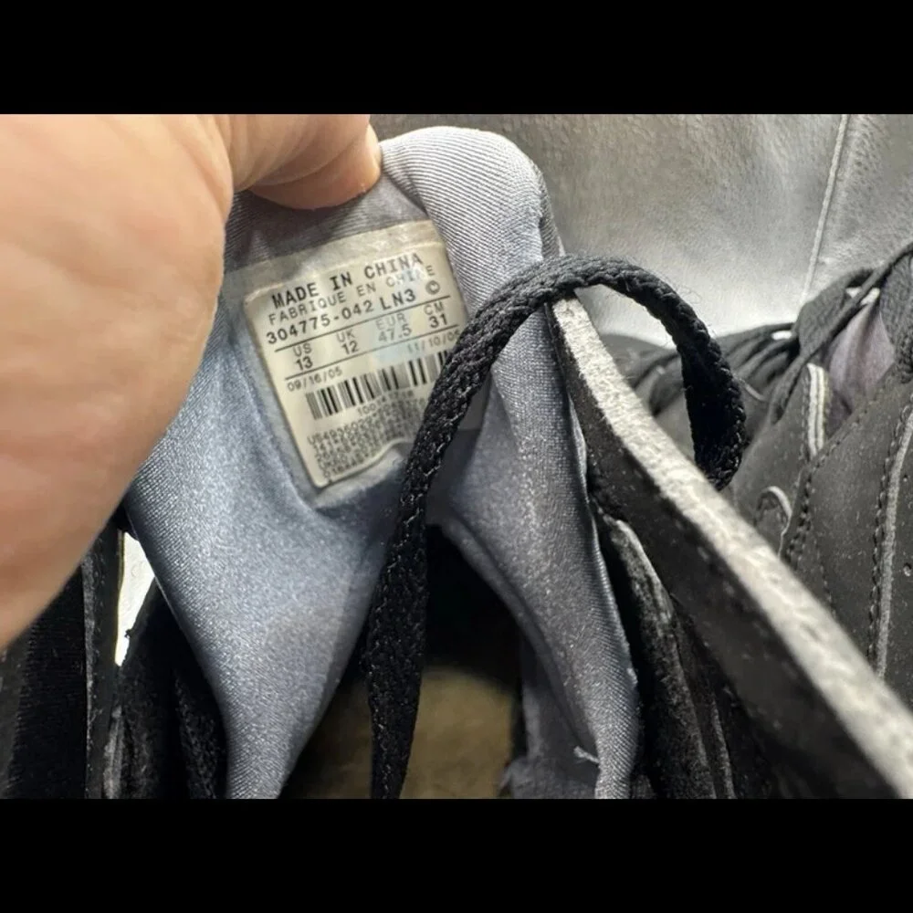 RARE 🚀 Size‎ 13 - 2006 Nike Air Jordan Retro VII (7) Chambray- 304775-042